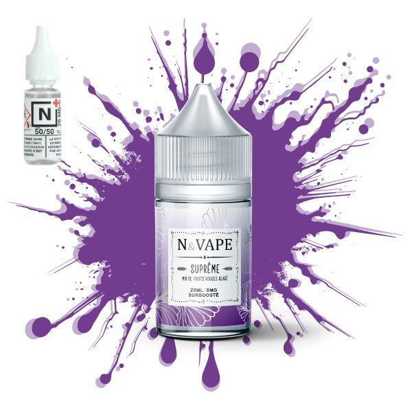 E-LIQUIDE SUPREME NVAPE (30 ml, 3 mg/ml, 50/50) - Photo 1