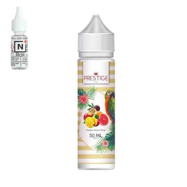 E-LIQUIDE MANGUE PASSION PAMP (50 ml, 3 mg/ml, 50/50) - Photo 1