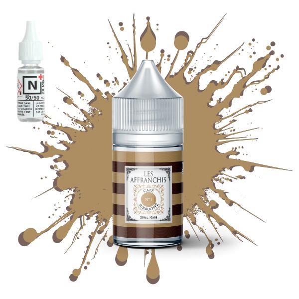 E-LIQUIDE CAFE N°1 (30 ml, Kit 3 mg/ml, 50/50) - Photo 1