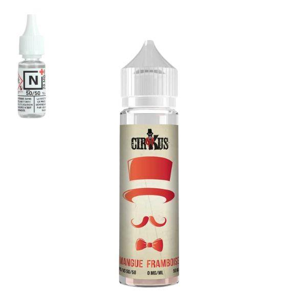 E-LIQUIDE MANGUE FRAMBOISE - CIRKUS (50 ml, 3 mg/ml, 50/50) - Photo 1