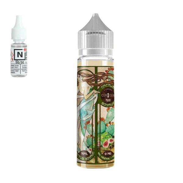 E-LIQUIDE CACTUS GOYAVE VEGETOL - CURIEUX (50 ml, 3 mg/ml, 40/60) - Photo 1