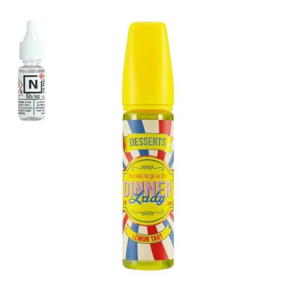 E-LIQUIDE LEMON TART (50 ml, 3 mg/ml, 30/70) - Photo 1