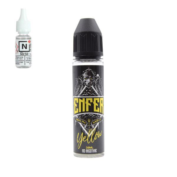 E-LIQUIDE ENFER YELLOW (50 ml, 3 mg/ml, 30/70) - Photo 1