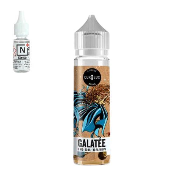 E-LIQUIDE GALATEE - CURIEUX (50 ml, 3 mg/ml, 40/60) - Photo 1