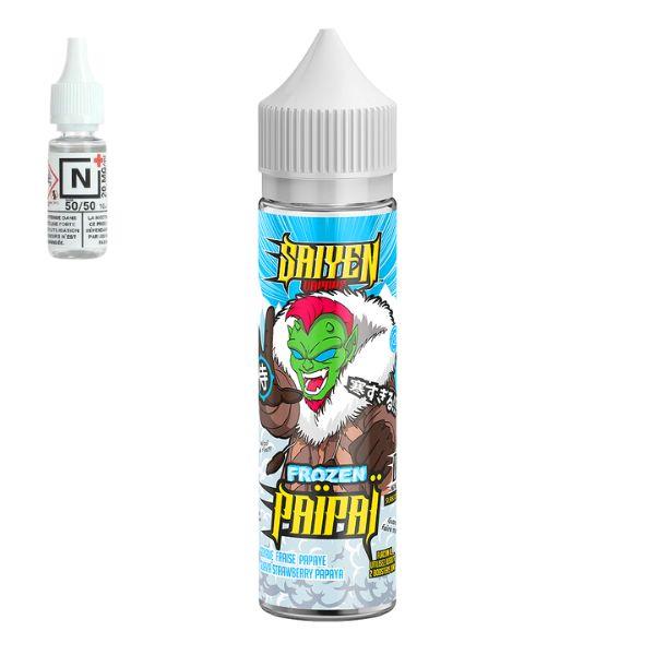 E-LIQUIDE FROZEN PAÏPAÏ (50 ml, 3 mg/ml, 40/60) - Photo 1