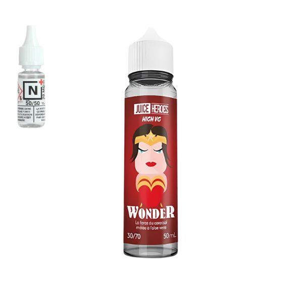 E-LIQUIDE WONDER (50 ml, 3 mg/ml, 30/70) - Photo 1