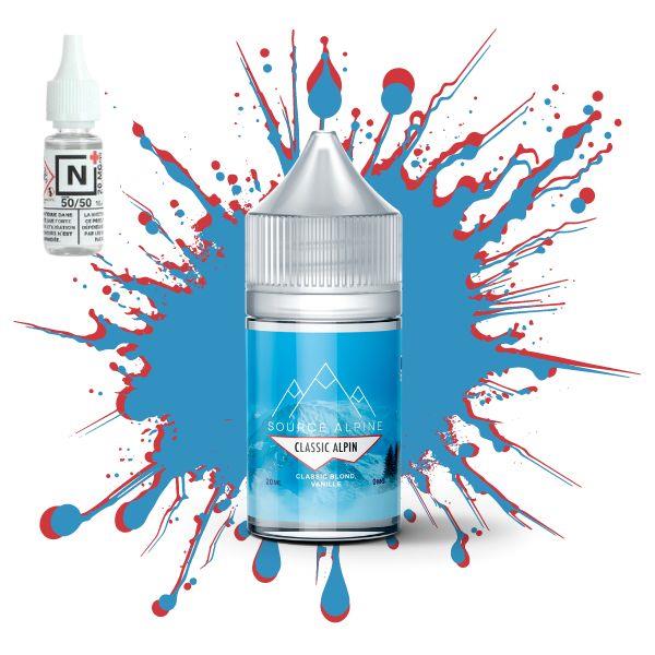 E-LIQUIDE CLASSIC ALPIN (30 ml, Kit 3 mg/ml, 50/50) - Photo 1