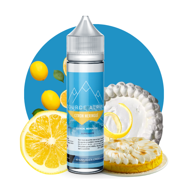 E-LIQUIDE CITRON MERINGUE (80 ml, 0 mg/ml, 30/70) - Photo 1