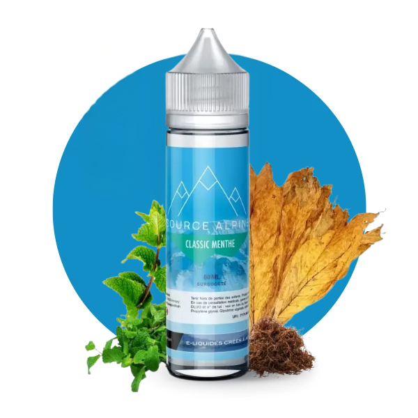 E-LIQUIDE CLASSIC MENTHE (80 ml, 0 mg/ml, 30/70) - Photo 1