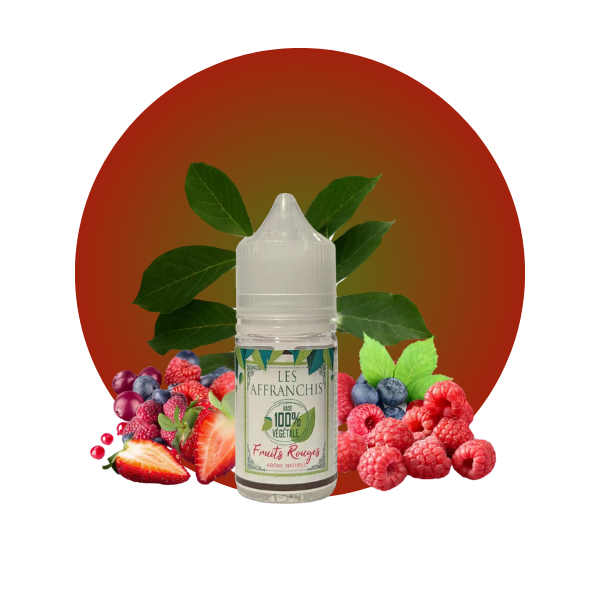 E-LIQUIDE FRUITS ROUGES VG (30 ml, 0 mg/ml, 50/50) - Photo 1