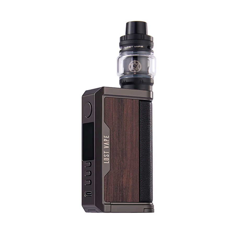 KIT CENTAURUS Q200 - LOST VAPE (Black/Carbon Fiber) - Photo 1