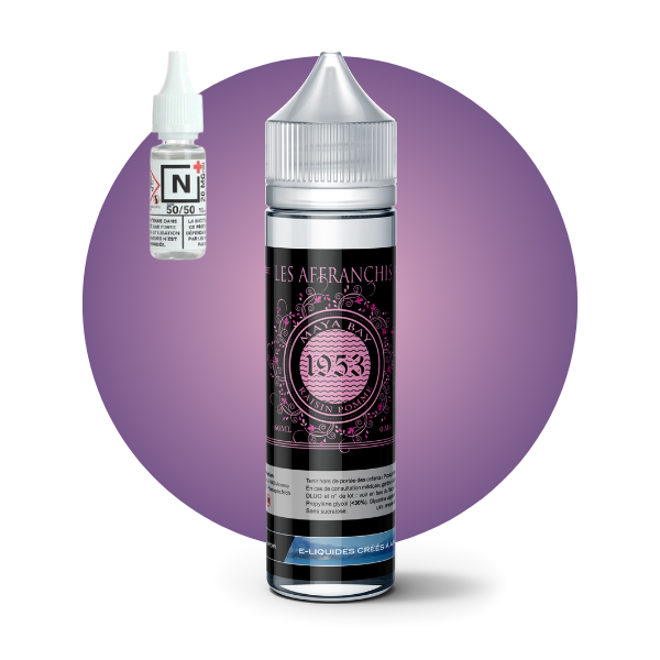 E-LIQUIDE MAYABAY N°1953 (80 ml, Kit 3 mg/ml, 30/70) - Photo 1