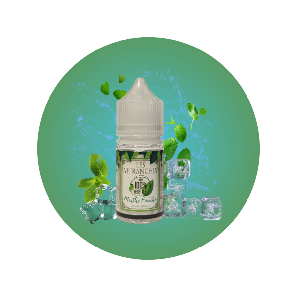 E-LIQUIDE MENTHE FRAICHE VG (30 ml, 0 mg/ml, 50/50) - Photo 1