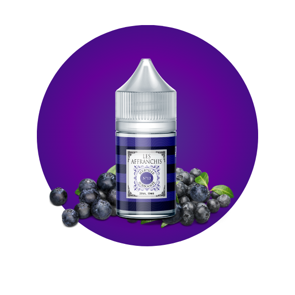 E-LIQUIDE MYRTILLE N°13 (30 ml, 0 mg/ml, 50/50) - Photo 1