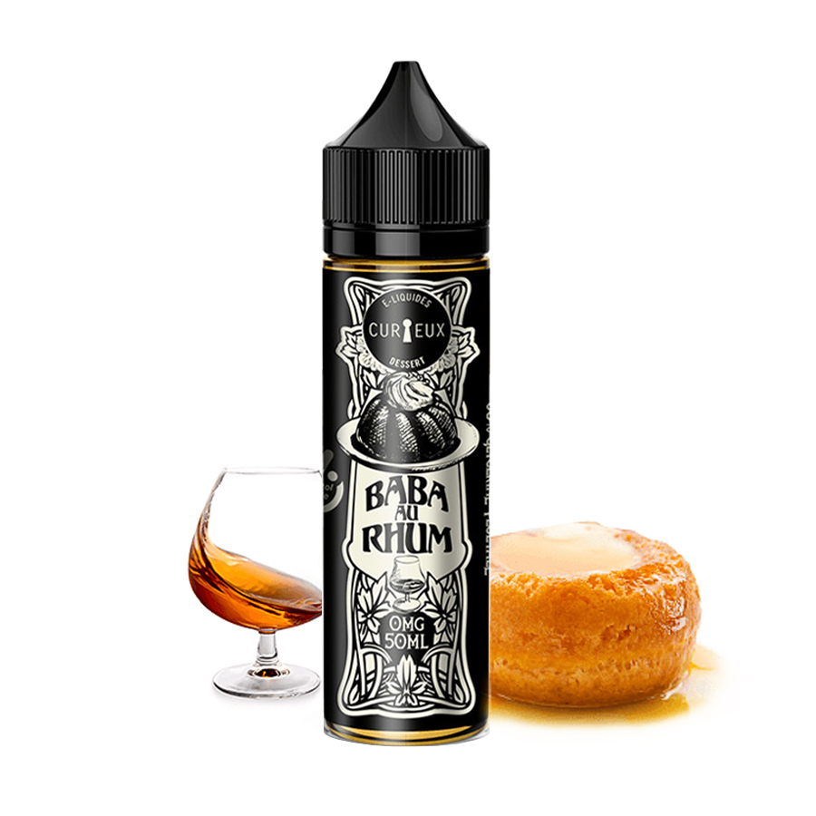 E-LIQUIDE BABA AU RHUM - CURIEUX