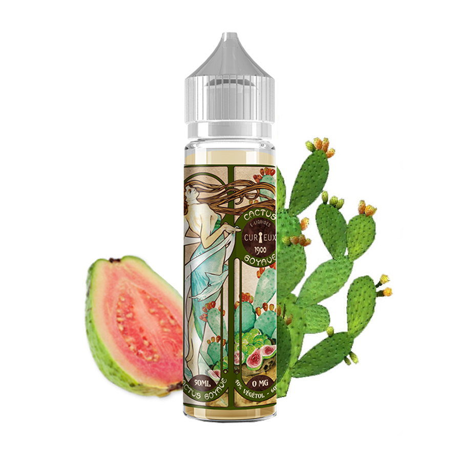 E-LIQUIDE CACTUS GOYAVE VEGETOL - CURIEUX