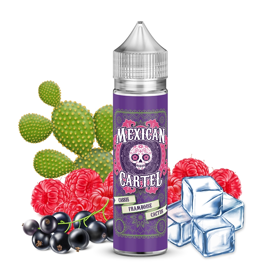 E-LIQUIDE CASSIS FRAMBOISE CACTUS