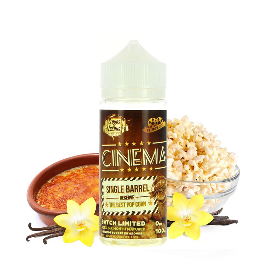 E-LIQUIDE CINEMA 1 (100 ml, 0 mg/ml, 30/70) - Photo 1