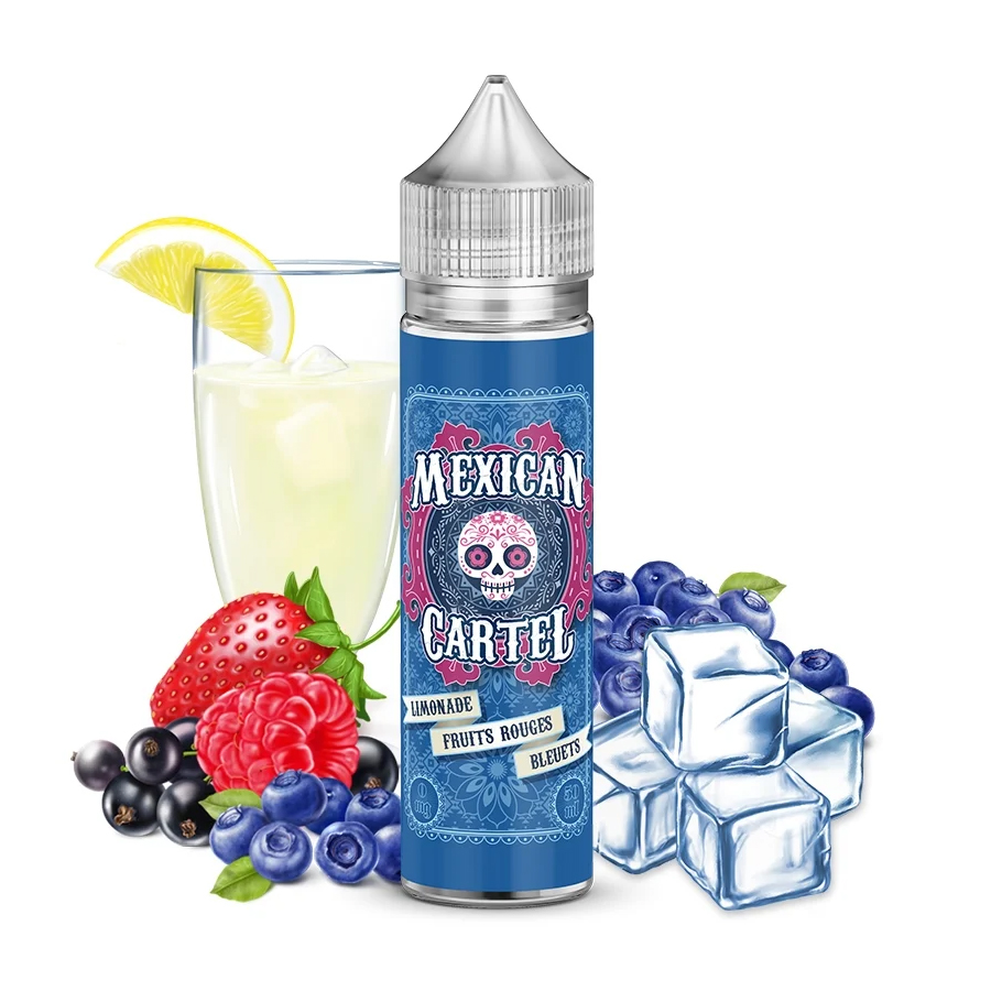 E-LIQUIDE LIMONADE FRUITS ROUGES BLEUETS