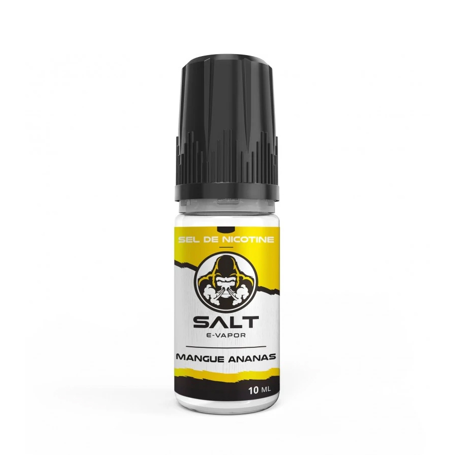 E-LIQUIDE ANANAS MANGUE SALT (10 ml, 10 mg/ml, 50/50) - Photo 1