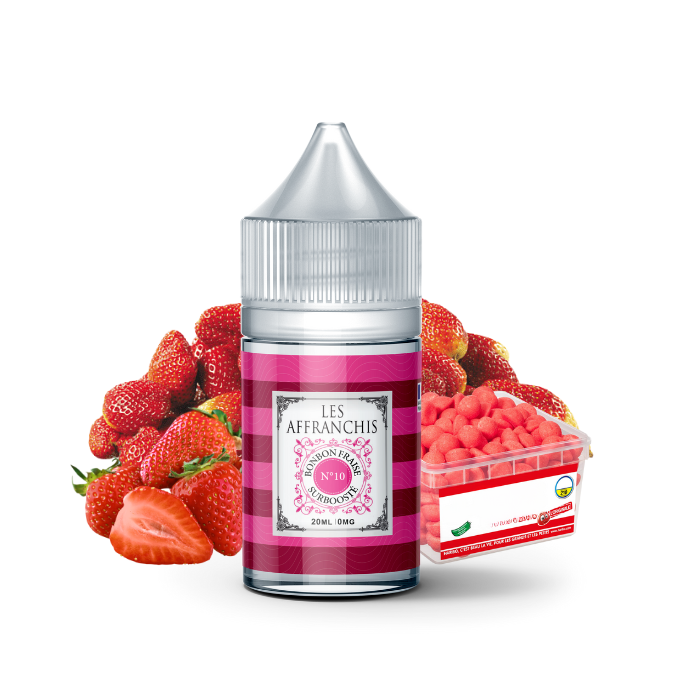 E-LIQUIDE BONBON FRAISE N&#176;10