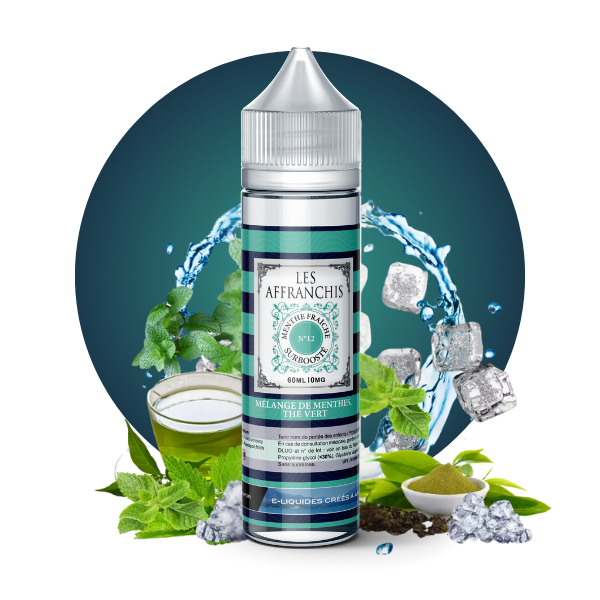 E-LIQUIDE MENTHE FRAICHE N°12