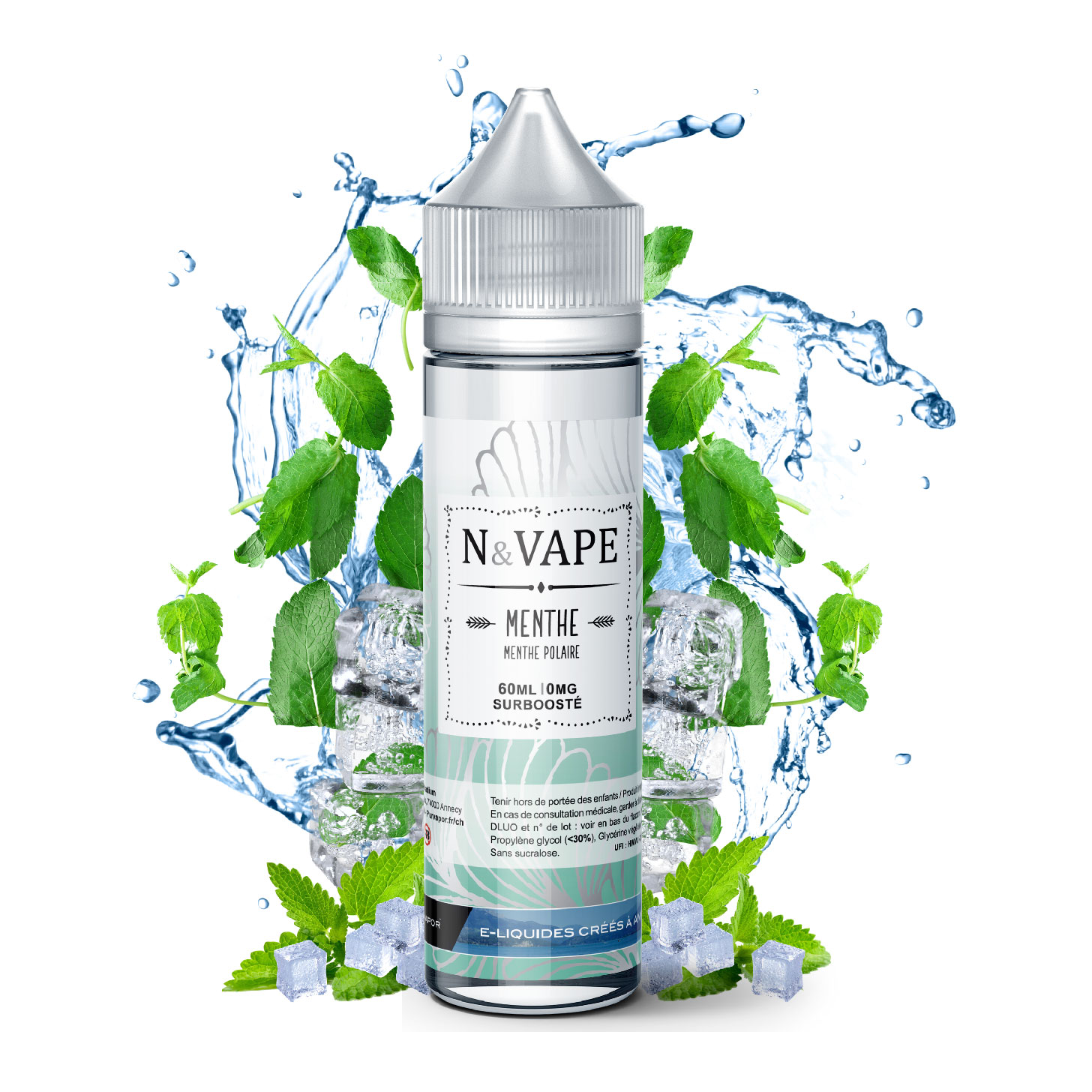 E-LIQUIDE MENTHE POLAIRE - N&VAPE