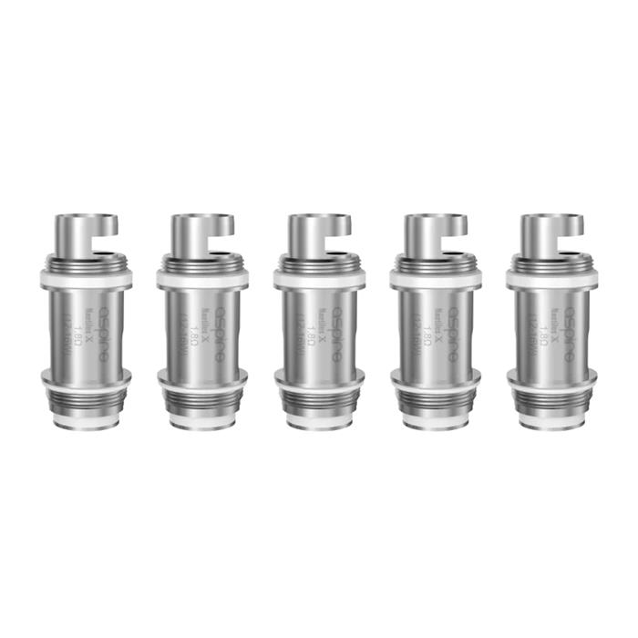 RESISTANCES NAUTILUS X - ASPIRE (x5) (1,8 ohm) - Photo 1