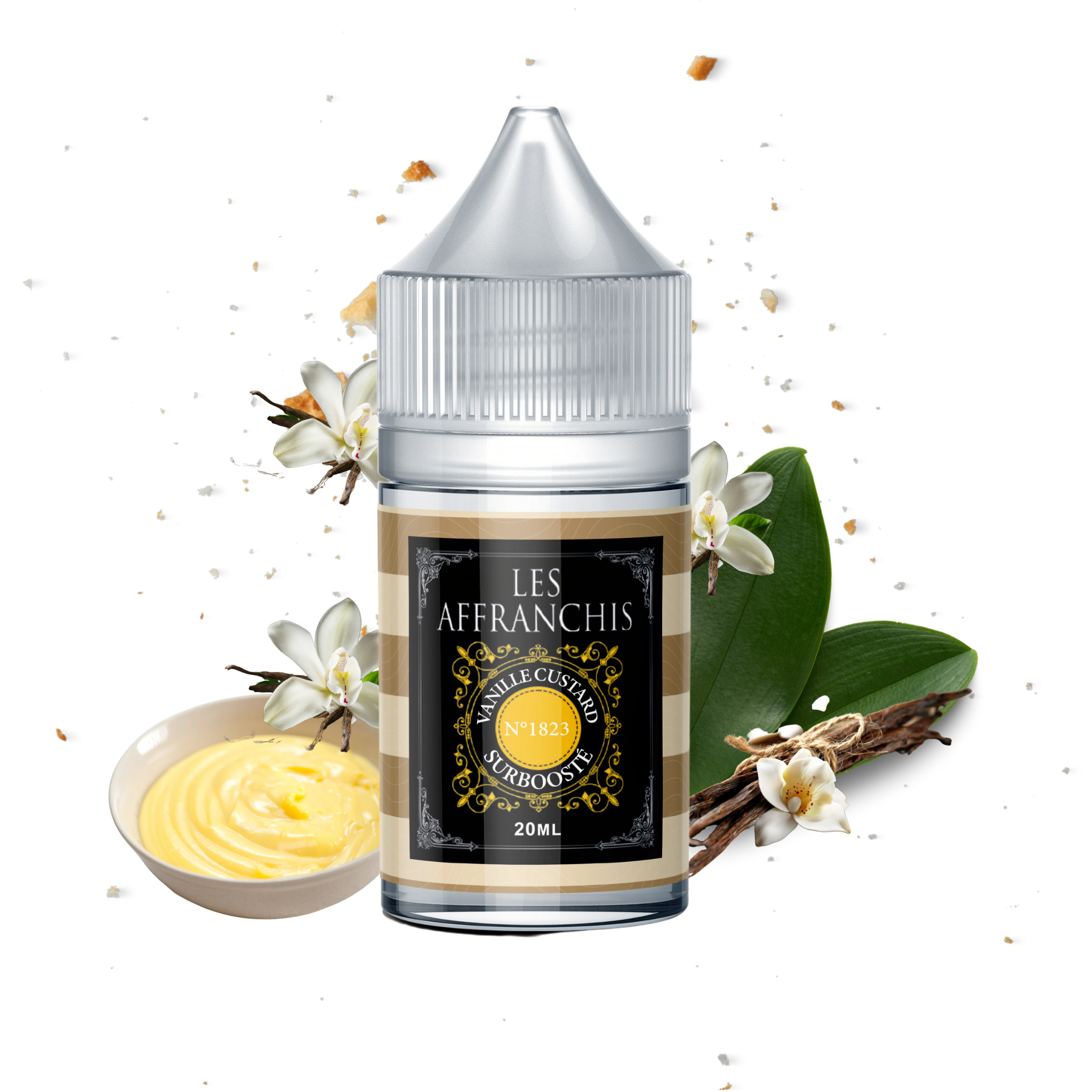 E-LIQUIDE VANILLE CUSTARD N°1823